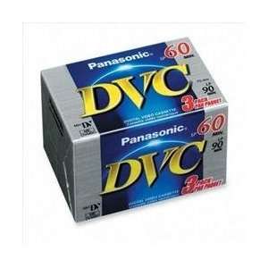  Panasonic AY DVM60EJ MiniDV 60min/90min (LP) Data Tape 
