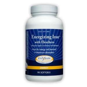  Energizing Iron with Eleuthero 90 Softgels Health 