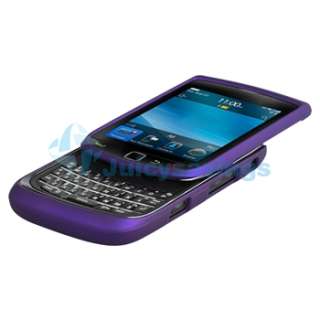 Colour Snap on Rubber Coated Hard Case Accessory For Blackberry 