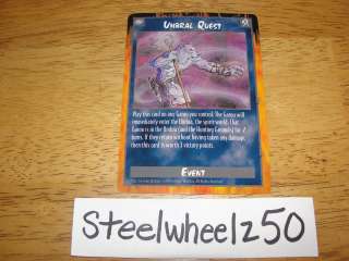 Umbral Quest RAGE CCG PROMO RARE OOP HTF Sept Card Play  
