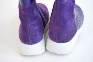 Girls Gymboree FOLK SONG Purple Suede Boots 7 Toddler  