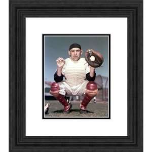  Framed Yogi Berra New York Yankees Photograph