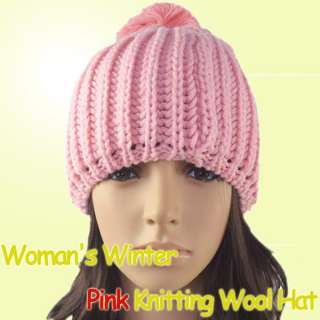 Fashion Women Girls Knit Crochet Winter Beanie Knitted Hat Cap Multi 