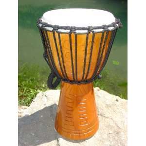  16X9 African Symbol Djembe Drum Musical Instruments