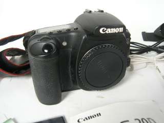 Canon Digital 20D Camera Body DS126061 & Software 0013803044430  
