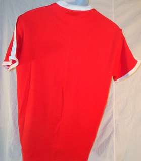 Czech Czechoslovakia Republic Red Shirt Sewn Adult 2XL  