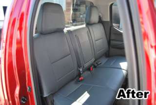 NISSAN FRONTIER XTERRA 2000 2012 LEATHER LIKE CUSTOM SEAT COVER  