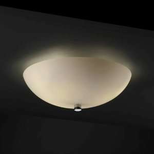 FSN 9671   Justice Design   18 Semi Flush Bowl w/ Fluorescent Lamping 