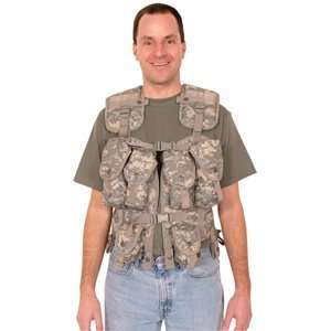  ACU Digital Camouflage Tactical Load Bearing Vest   One 