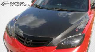 2004 2009 Mazda3 HB Carbon Creations OEM Hood (104740)