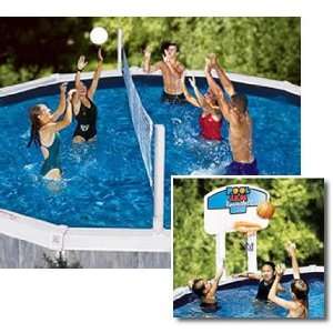 Above Ground Basketball Volleyball Combo  Sports 
