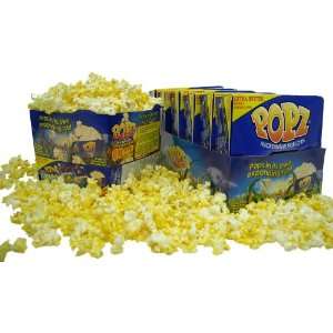   Extra Butter Microwave Popcorn 99g Expandable Tubs (6 Tubs in a Case