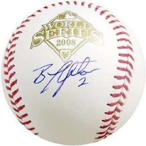   / Signed 2008 World Series Baseball (Hologram)