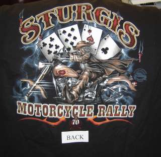 2010 Sturgis Wild Bill, Harley Motorcycle T shirts,70th.sturgis rally 