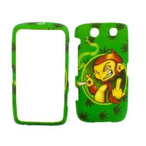   POT SMOKING MONKEY FLIP OFF HARD PLASTIC SNAP ON PROTECTOR COVER CASE