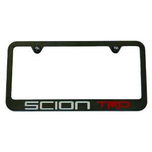  Scion TRD Black License Plate Frame High End Automotive