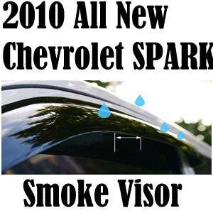 2010 All new Chevrolet SPARK smoke wind deflectors 4p  