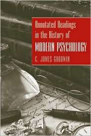   Psychology, (0470228113), C. James Goodwin, Textbooks   
