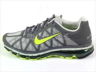 Nike Air Max+ 2011 Dark Grey/Volt Pine Green Neutral Grey Running 