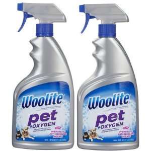 Woolite Pet Stain & Odor Remover Carpet Cleaner + Oxygen, 22 oz 2 ct 