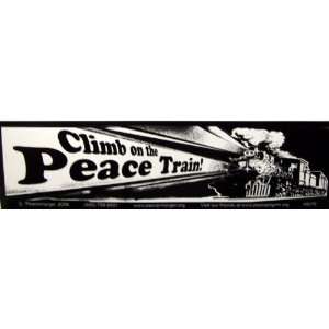 Vintage 3x10 Peace Train Coexist Tolerance Deadhead Hippie Hippy 