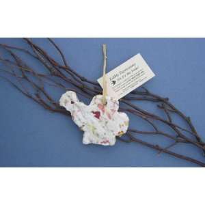  New Cast Paper Art Edible Ornament Watering Can Recycled 
