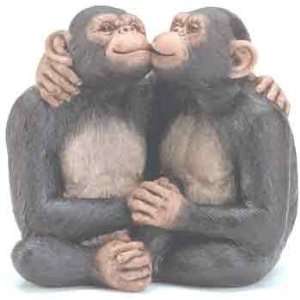  Kissing Monkey Couple