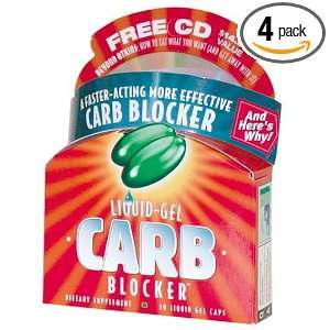 Applied Nutrition Liquid Gel Carb Blocker Capsules, 30 Count Container 