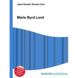 Marie Byrd Land Ronald Cohn Jesse Russell  Books