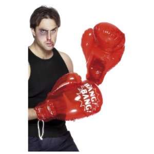  Smiffys Inflatable Boxing Gloves   Red   Mens Toys 