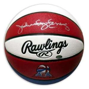    Julius Erving Signed Rawlings ABA Basketball