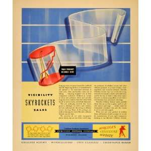   Powder Cellulose Acetate Plastics   Original Print Ad