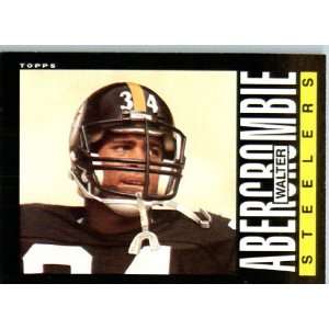  1985 Topps # 352 Walter Abercrombie Pittsburgh Steelers 