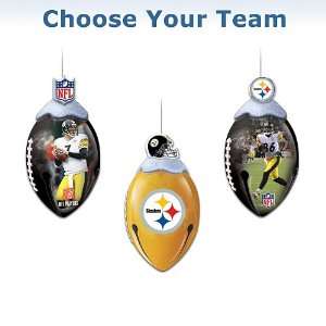  NFL FootBells Christmas Ornament Collection