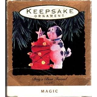 Dogs Best Friend   Light and Magic Ornament   1993 Hallmark Keepsake 
