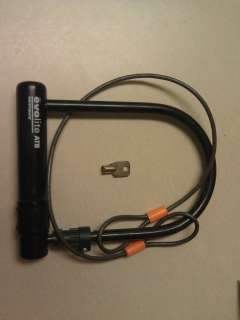 Kryptonite Evolite ATB U Lock and KryptoFlex Cable Good Condition 