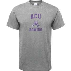 Abilene Christian Wildcats Sport Grey Varsity Washed Rowing Arch T 