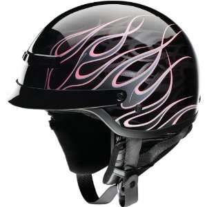  Z1R Nomad Hellfire Helmet   Small/Black/Pink Automotive