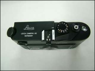 LEICA M6 TTL 0.72 Rangefinder Black MINT #2354  