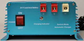 Samlex 24 Volt 25 Amp 3 Stage Battery Charger New  