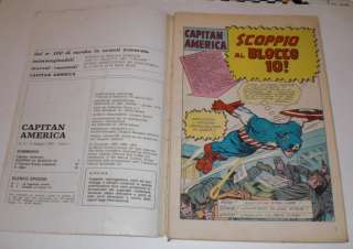 CAPTAIN AMERICA #2 (1973 Italian) X MEN story TALES of SUSPENSE #62,64 