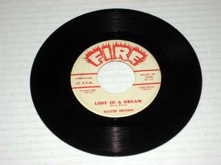 45 RPM Buster Brown FANNIE MAE/LOST IN A DREAM Fire  