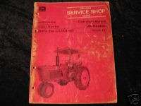 John Deere 2520 Serial 22,001 Up Tractor Op. Manual  