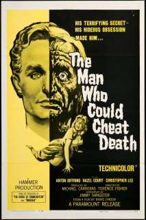 The Man Who Could Cheat Death One Sheet Movie Poster  