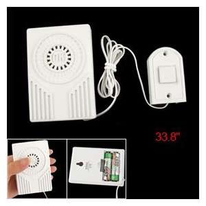  White Wired Electronic Wired Press Door Bell Doorbell 
