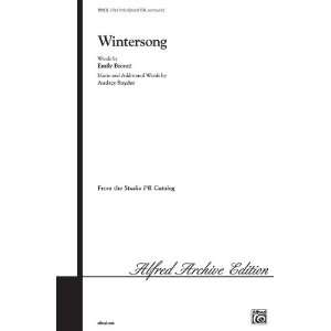  Wintersong Choral Octavo Choir By Audrey Snyder Sports 
