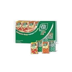Tic Tac Mints Variety Pack, 36 Count 12 Orange, 12 Cherry Passion, 6 