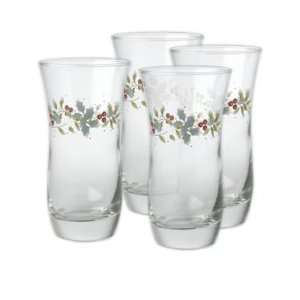  Winterberry Cooler Glasses, Set of 4