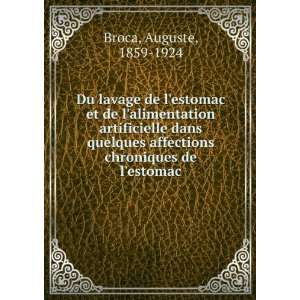   affections chroniques de lestomac Auguste, 1859 1924 Broca Books