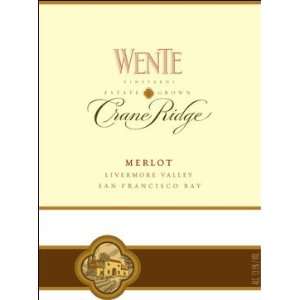  2005 Wente Crane Ridge Merlot 750ml Grocery & Gourmet 